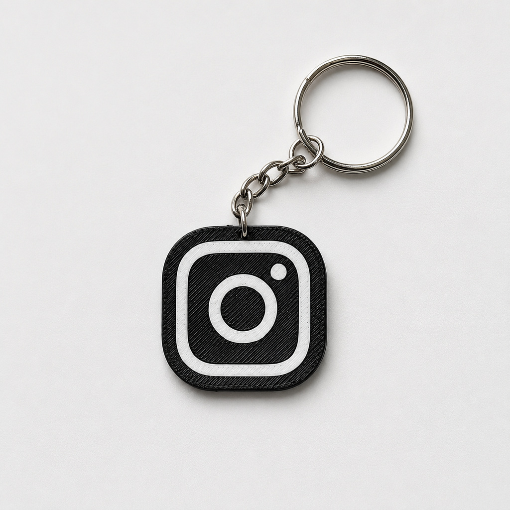 Instagram NFC Keychain
